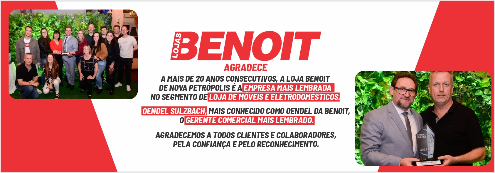 Benoit Prêmio Fama