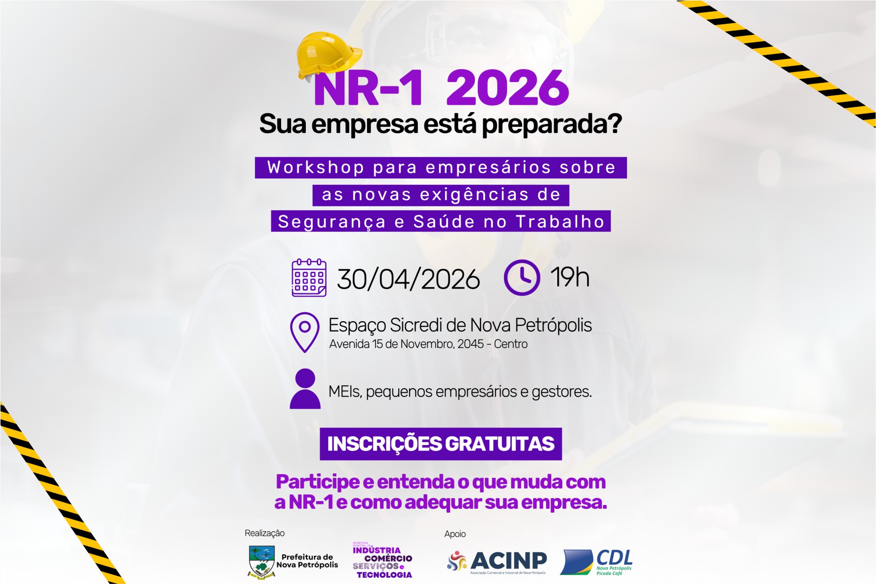 Imagem: cartaz do evento