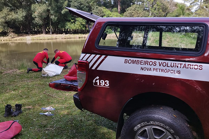 Fotos: Bombeiros Voluntários de Nova Petrópolis