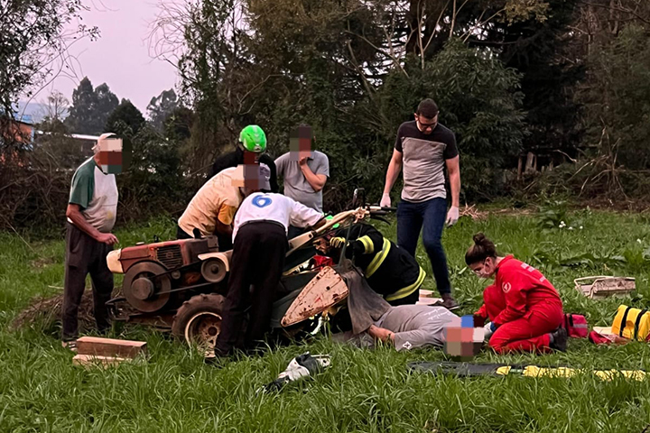 Foto: Bombeiros Voluntários de Nova Petrópolis